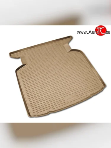Коврик в багажник (седан) Element (полиуретан, бежевый) Toyota Avensis  T250 седан (2003-2008) дорестайлинг, рестайлинг