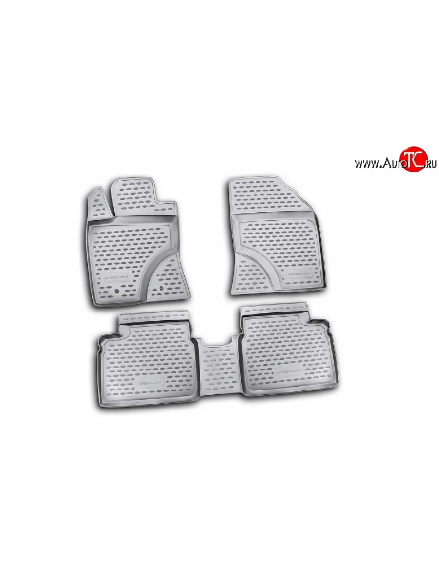 Коврики в салон Element 4 шт. (полиуретан) Toyota Avensis T270 седан дорестайлинг (2008-2011)  в Перми Пермском крае
