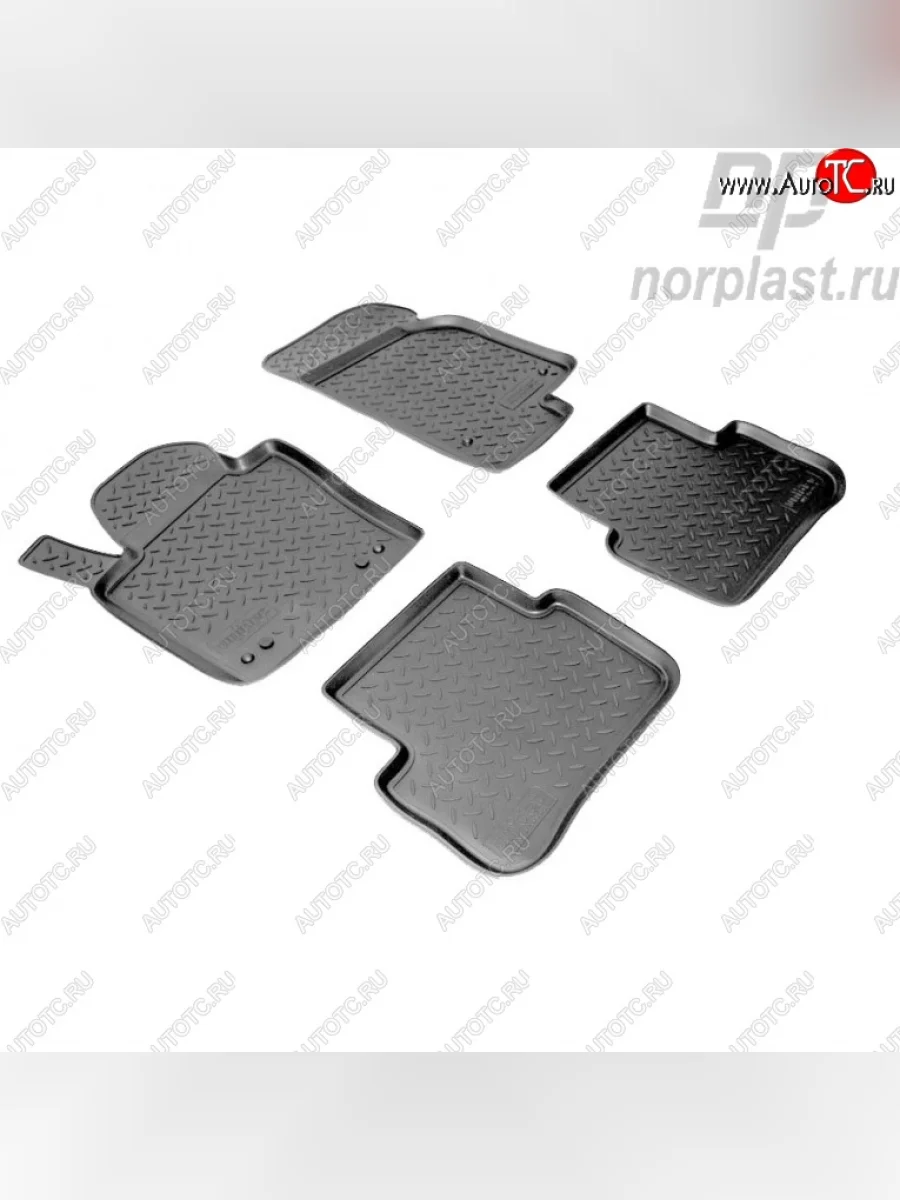 Комплект ковриков в салон Norplast Volkswagen Passat CC дорестайлинг (2008-2012)  в Воронеже Воронежской области