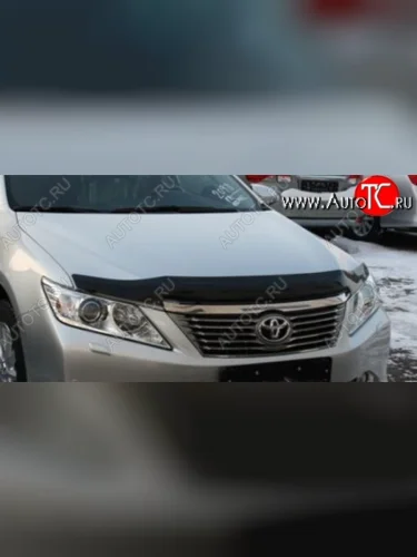 Дефлектор капота NovLine-Autofamily (рестайлинг) Toyota Camry  XV50 (2011-2014) дорестайлинг