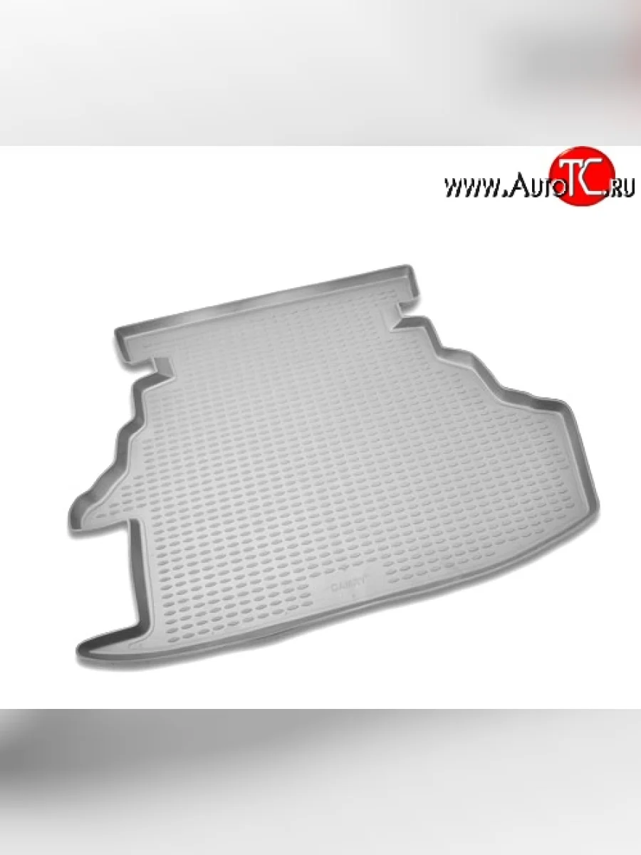 Коврик багажника (полиуретан, 3,5л.) Element Toyota Camry XV40 рестайлинг (2009-2011) (Серый)  в Керчи Республика Крым