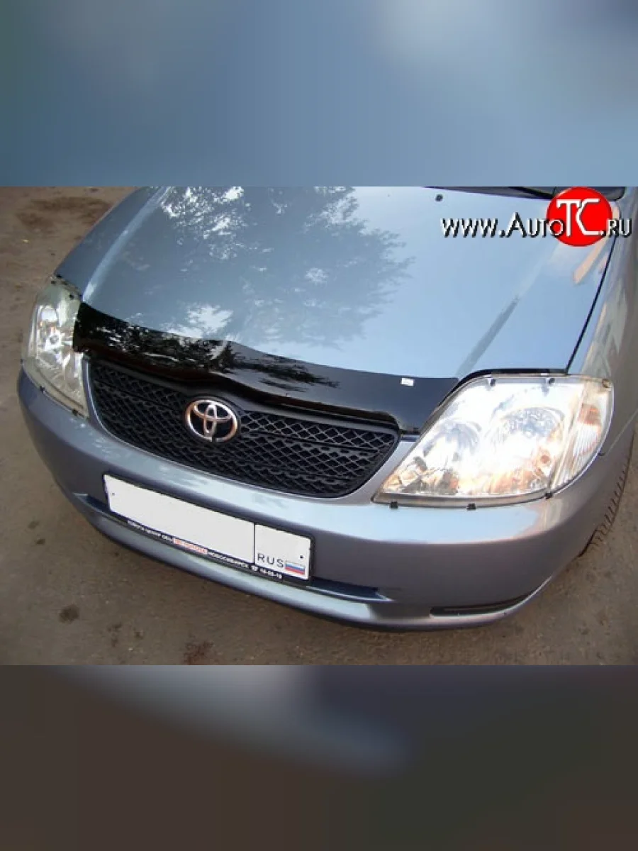 Прозрачная защита передних фар Novline Toyota Corolla E120 хэтчбек 5 дв. дорестайлинг (2000-2004)  в Самаре Самарской области