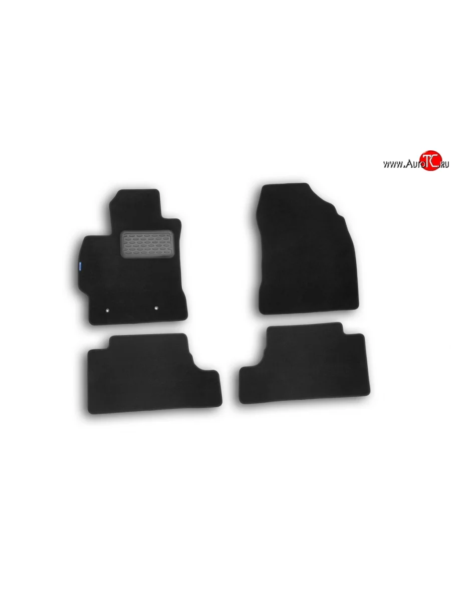 Комплект ковриков в салон Element 4 шт. (текстиль) Toyota Corolla E180 рестайлинг (2016-2019)  в Самаре Самарской области