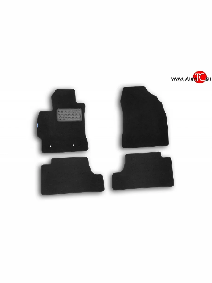 Коврики в салон Element 4 шт. (текстиль) Toyota Corolla E150 седан рестайлинг (2009-2013)  с доставкой в г. Керчь