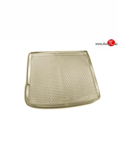 Коврик в багажник (короткая база) Element (полиуретан, бежевый) Toyota Highlander  XU40 (2010-2013) рестайлинг