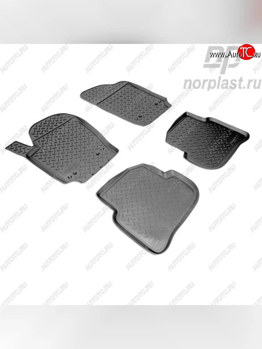 Комплект ковриков в салон SD Norplast Volkswagen Polo Mk5 6R,6C,61 седан дорестайлинг (2009-2015)  в Керчи Республика Крым