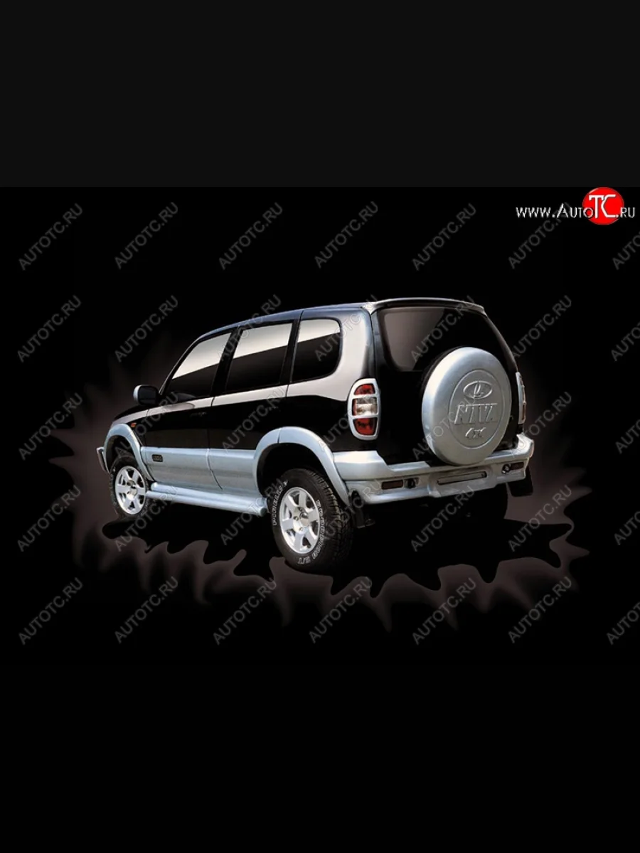 Спойлер Кураж Лада ВАЗ Нива Трэвел (212300-80) (2021-2025) (Неокрашенный)  в Самаре Самарской области