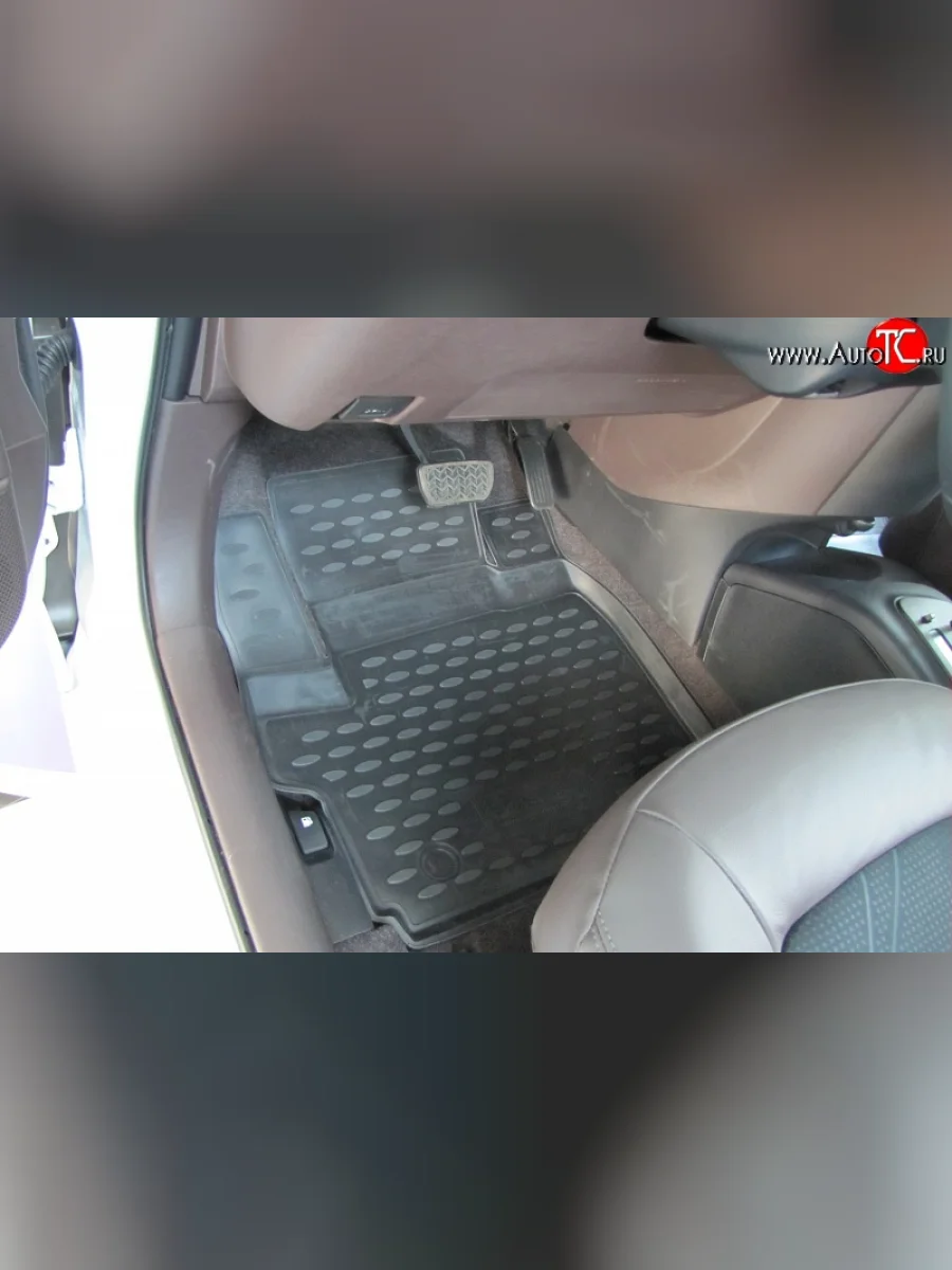 Коврики в салон Element 4 шт. (полиуретан)  Toyota IQ (2008-2016)  в Воронеже Воронежской области