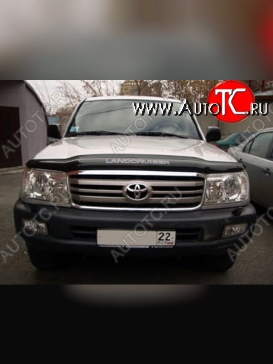 Дефлектор капота NovLine-Autofamily  Toyota Land Cruiser (1998-2007) J105, 10 100  в Керчи Республика Крым