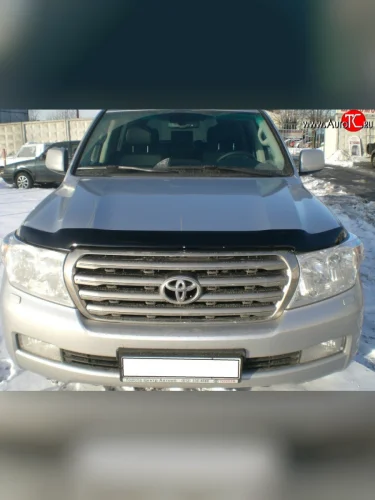Дефлектор капота NovLine Toyota Land Cruiser  200 (2007-2012) дорестайлинг