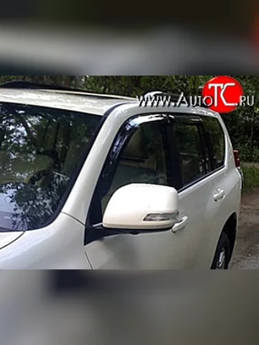 Дефлекторы окон (ветровики) Novline 4 шт Lexus LX470  J100 (1998-2002), Toyota Land Cruiser ( J105,  10 100) (1998-2007)