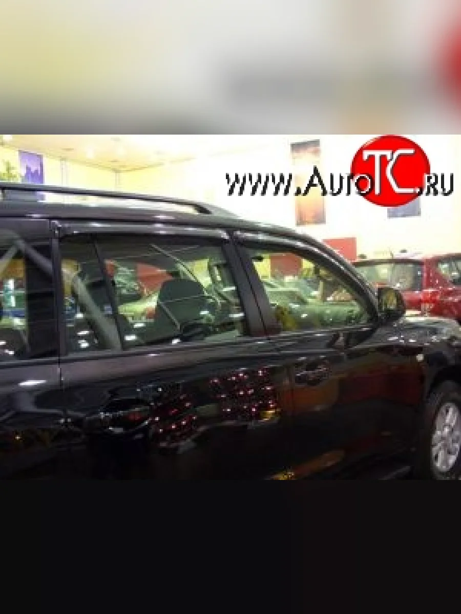 Дефлекторы окон (ветровики) Novline 4 шт  Lexus LX570 (2007-2012), Toyota Land Cruiser (2007-2012)  в Перми Пермском крае