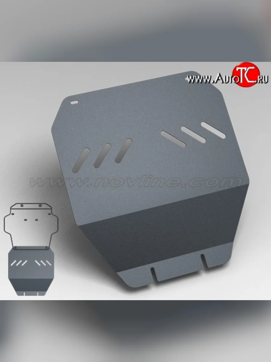 Защита коробки передач Novline (2008-2009) (4.7/4.5, АКПП, 3 мм)  Toyota Land Cruiser (2007-2012) 200  в Самаре Самарской области