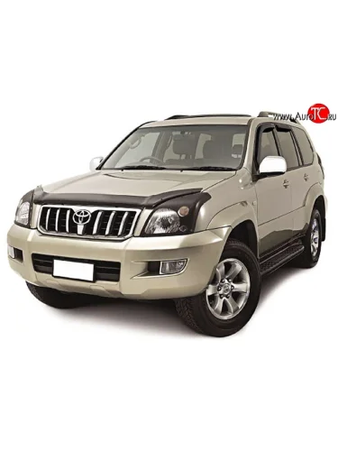 Дефлектор капота NovLine Toyota Land Cruiser Prado  J150 (2009-2013) дорестайлинг