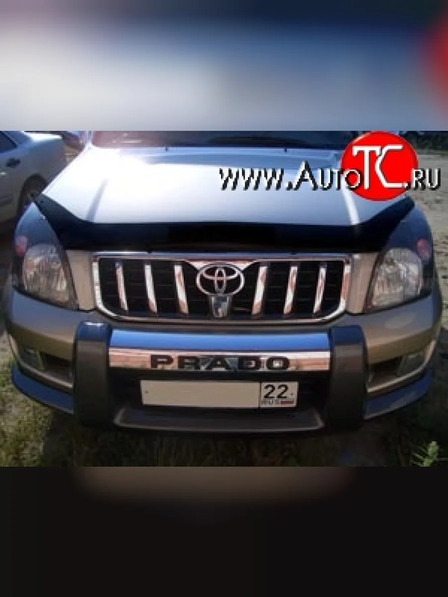 Дефлектор капота NovLine  Toyota Land Cruiser Prado (2002-2009) J120  в Самаре Самарской области