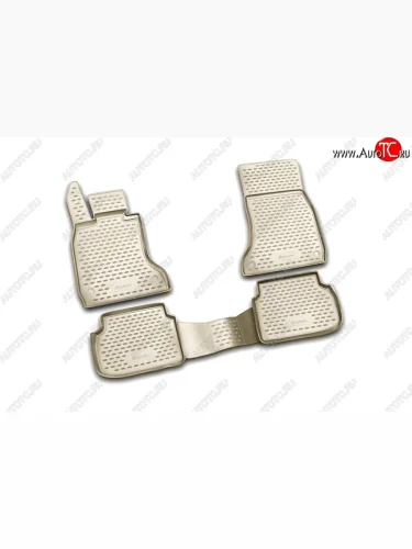 Комплект ковриков в салон (7 мест) Element-Autofamily 5 шт. (полиуретан, бежевые) Toyota Land Cruiser Prado J150 дорестайлинг (2009-2013) Комплект ковриков в салон (7 мест) Element-Autofamily 5 шт. (полиуретан, бежевые) Toyota Land Cruiser Prado J150 дорестайлинг (2009-2013)