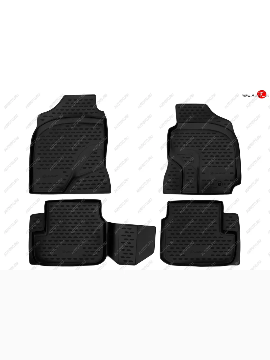 Коврики в салон (полиуретан, правый руль) Element (ACA21W JDM) Toyota RAV4 CA20 3 дв. дорестайлинг (2000-2003)  в Самаре Самарской области