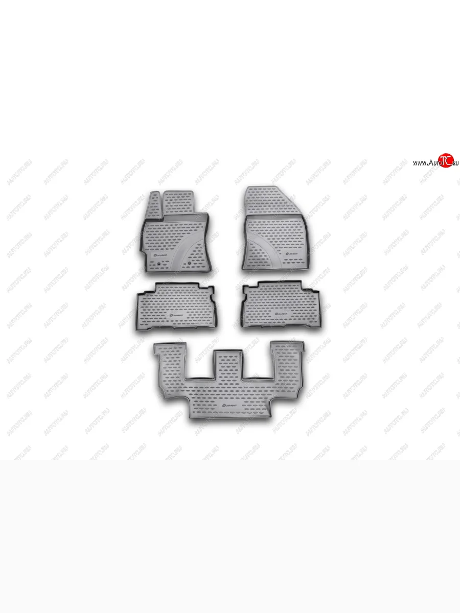 Коврики в салон Element 5 шт. (полиуретан)  Toyota Verso (2009-2012) R20  в Керчи Республика Крым