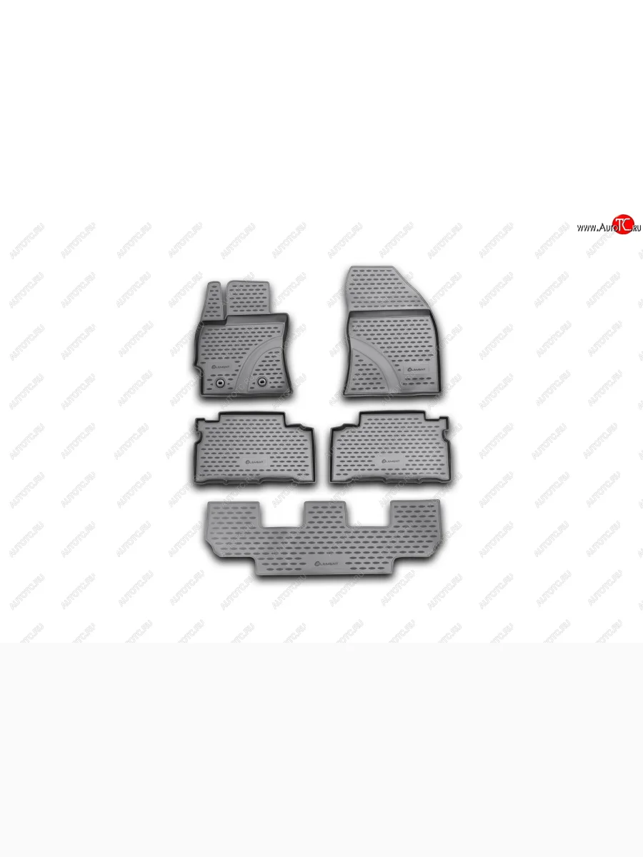 Комплект ковриков в салон Element (полиуретан)  Toyota Verso (2013-2018) R20  в Самаре Самарской области