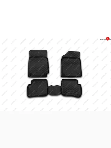 Коврики в салон (полиуретан, правый руль) Element Toyota Vitz XP10 хэтчбэк 3 дв. дорестайлинг (1999-2001)