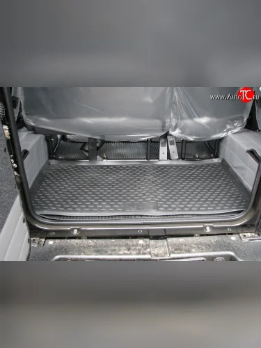 Коврик в багажник Element (полиуретан, серый) Уаз 315195 Хантер (2003-2025)