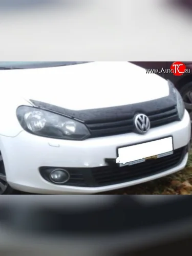 Дефлектор капота NovLine Volkswagen Golf  6 Mk6 (2008-2014) хэтчбэк 5 дв.