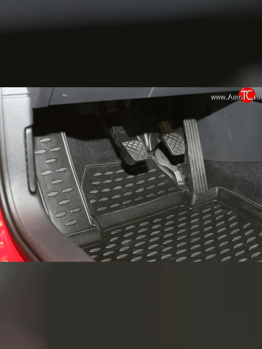 Коврики в салон Element 4 шт. (полиуретан) Volkswagen Jetta A6 седан дорестайлинг (2011-2015)  в Самаре Самарской области