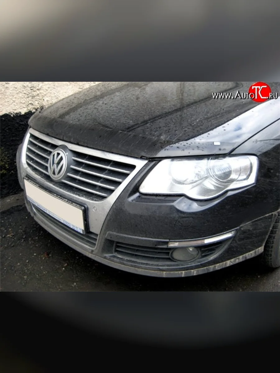 Дефлектор капота NovLine  Volkswagen Passat (2005-2011) B6  в Самаре Самарской области