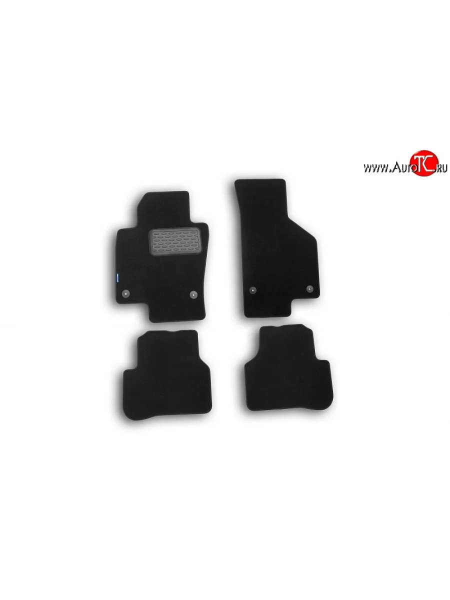 Коврики в салон Element 4 шт. (текстиль) (купе) Volkswagen Passat CC дорестайлинг (2008-2012)  с доставкой в г. Керчь