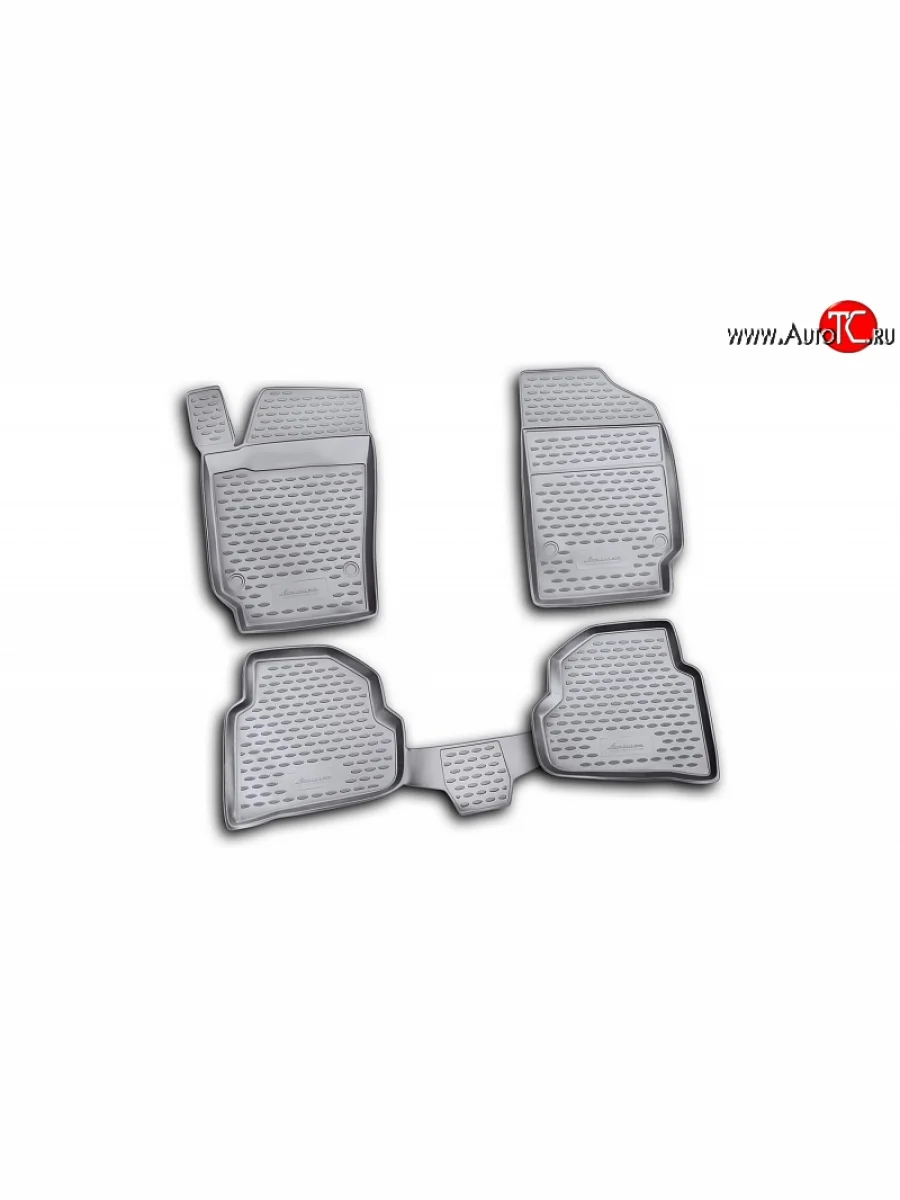 Коврики в салон Element 4 шт. (полиуретан)  Volkswagen Polo (2009-2020) Mk5 6R,6C,61  в Керчи Республика Крым