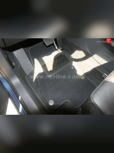Комплект ковриков в салон Element 5 шт. (текстиль) Volkswagen Tiguan NF дорестайлинг (2006-2011)