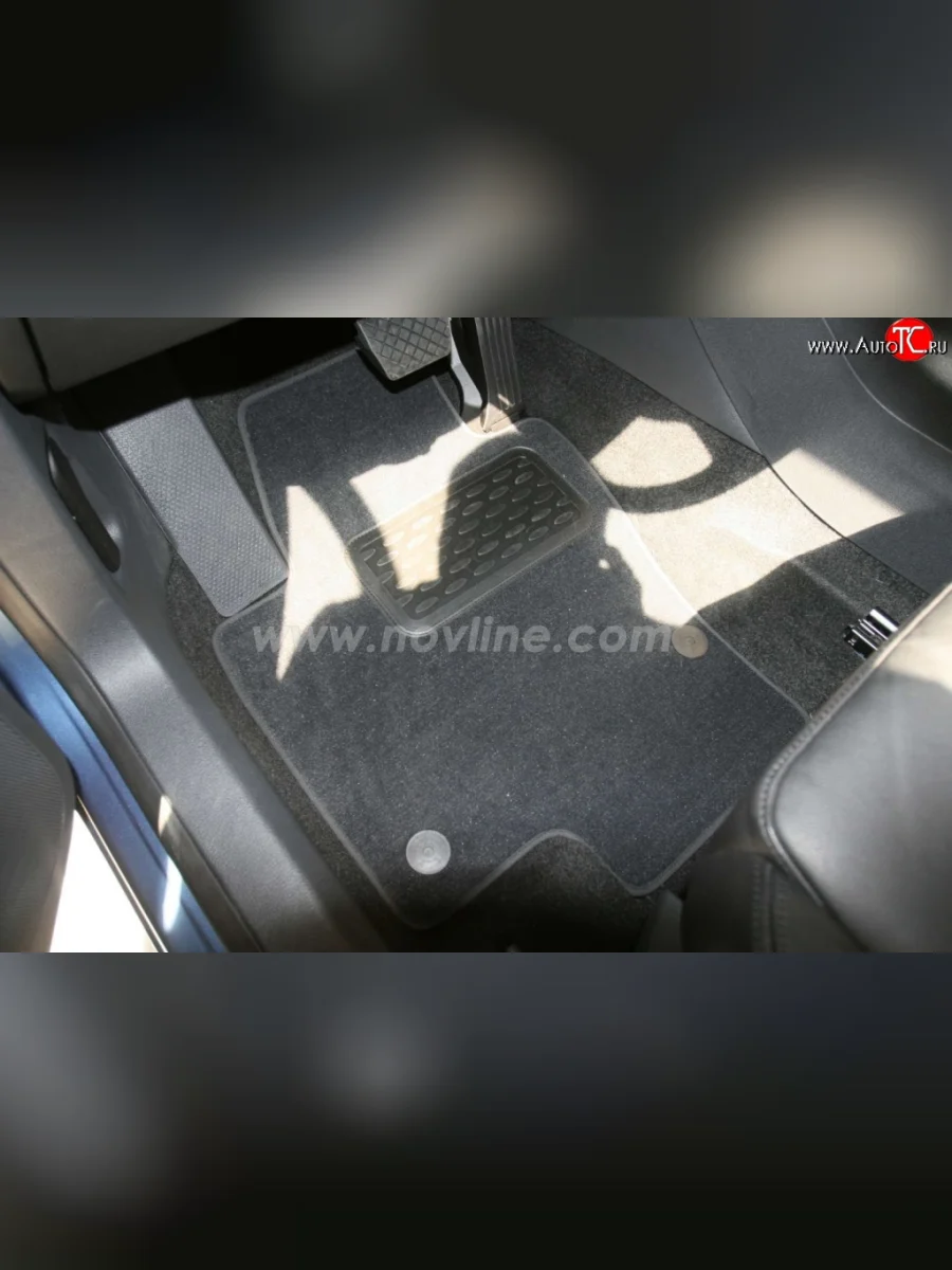 Комплект ковриков в салон Element 5 шт. (текстиль) Volkswagen Tiguan NF дорестайлинг (2006-2011)  в Керчи Республика Крым