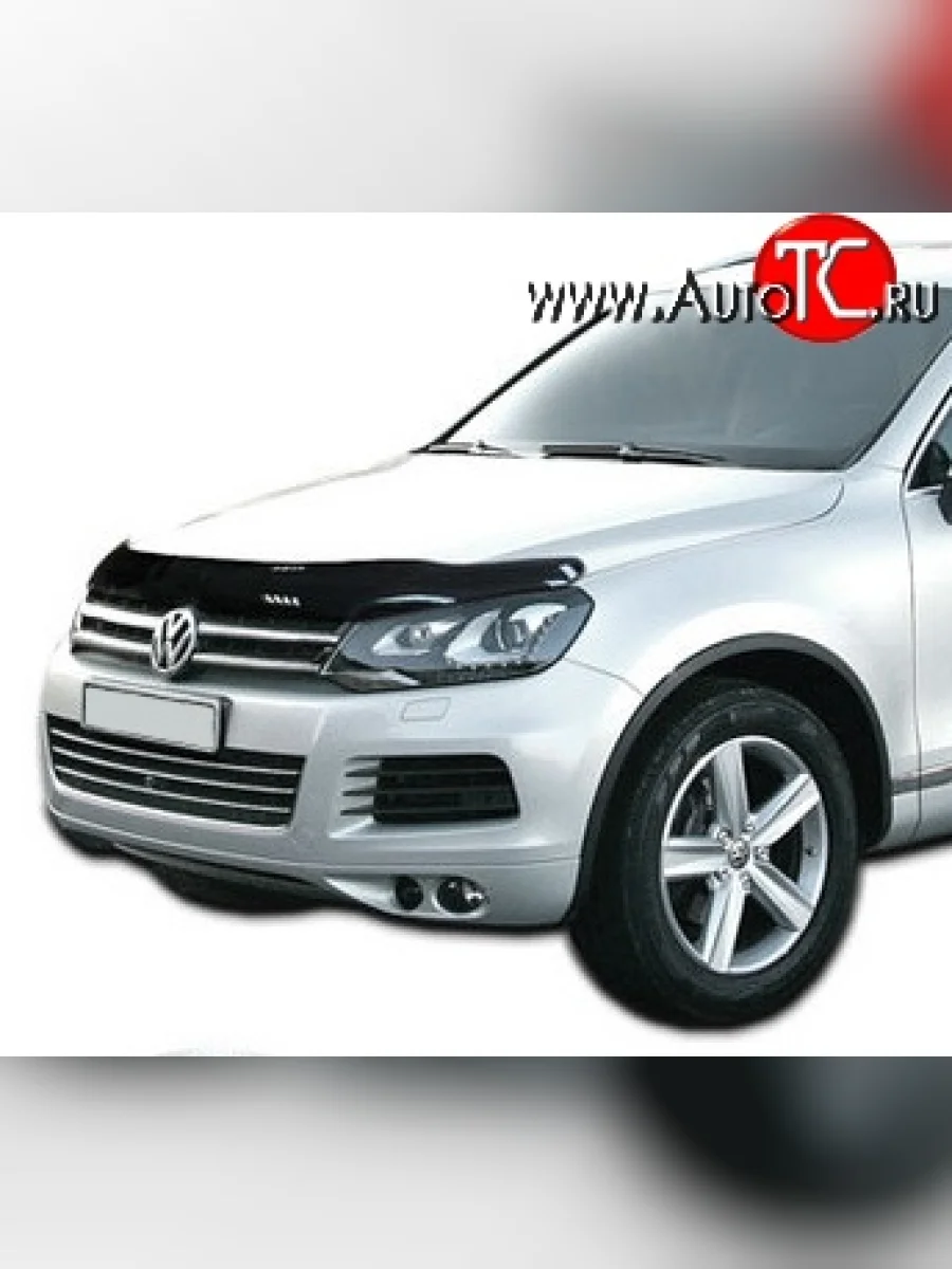 Дефлектор капота NovLine  Volkswagen Touareg (2010-2014) 2 NF  в Самаре Самарской области
