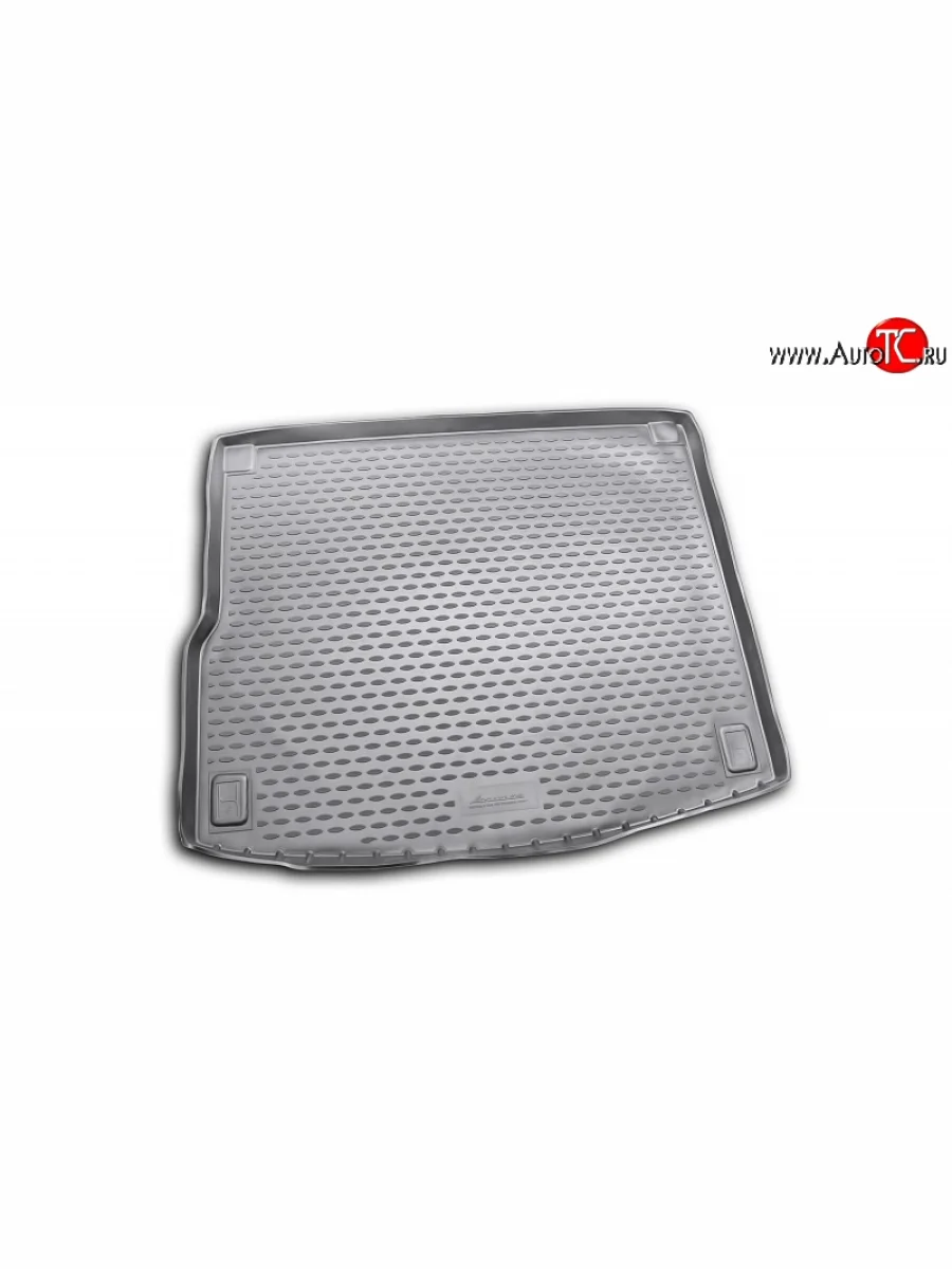 Коврик в багажник Element (полиуретан) Volkswagen Touareg 2 NF дорестайлинг (2010-2014) (Черный)  в Керчи Республика Крым