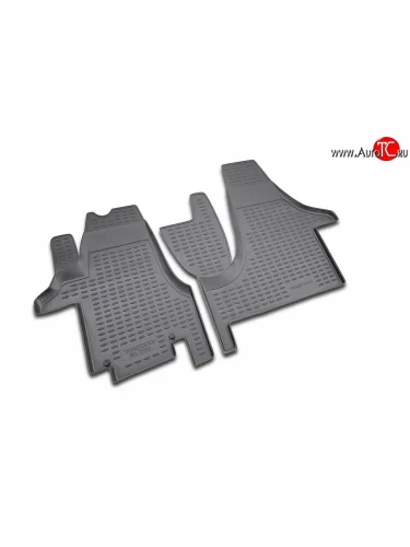 Коврики в салон Element 2 шт. (полиуретан) Volkswagen Transporter T5 дорестайлинг (2003-2009)