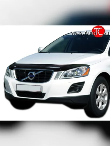 Дефлектор капота NovLine Volvo XC60 (2008-2013)  дорестайлинг