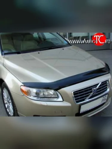 Дефлектор капота NovLine Volvo XC70 (2007-2016) дорестайлинг, рестайлинг