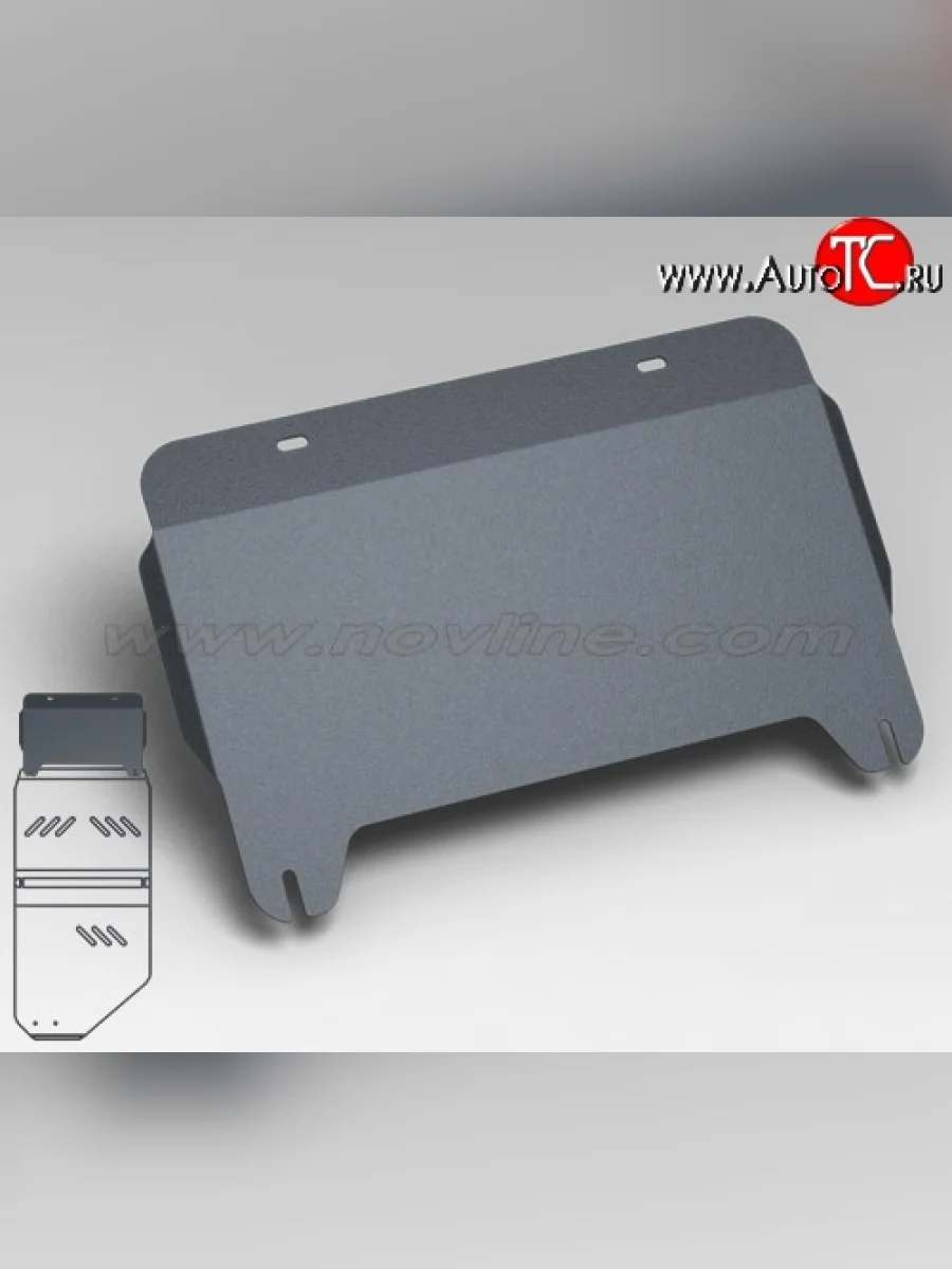 Защита картера двигателя Novline (2.3/3.2, МКПП/АКПП, 3 мм) ТАГАЗ Tager 5d (2008-2012)  с доставкой в г. Керчь
