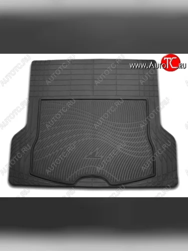 Универсальный коврик в багажник Element-Autofamily (полиуретан) Mitsubishi Eclipse Cross GK дорестайлинг (2017-2021) (бежевый)