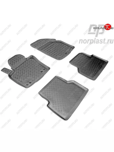 Комплект салонных ковриков Norplast Volkswagen Tiguan NF рестайлинг (2011-2017)