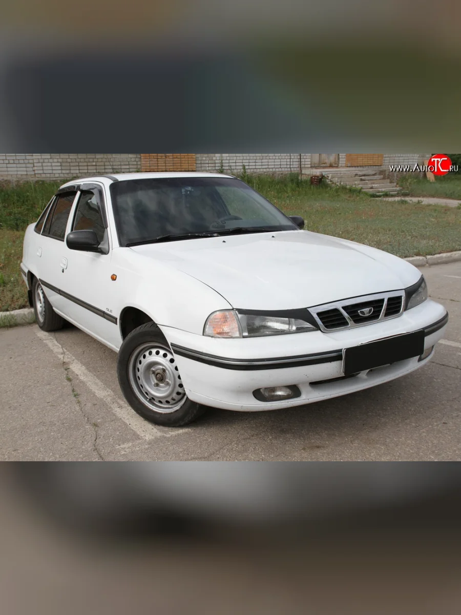 Реснички RA на фары Daewoo Nexia дорестайлинг (1995-2008) (Неокрашенные)  в Самаре Самарской области