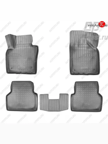 Комплект салонных ковриков Norplast 3D Volkswagen Tiguan NF рестайлинг (2011-2017)