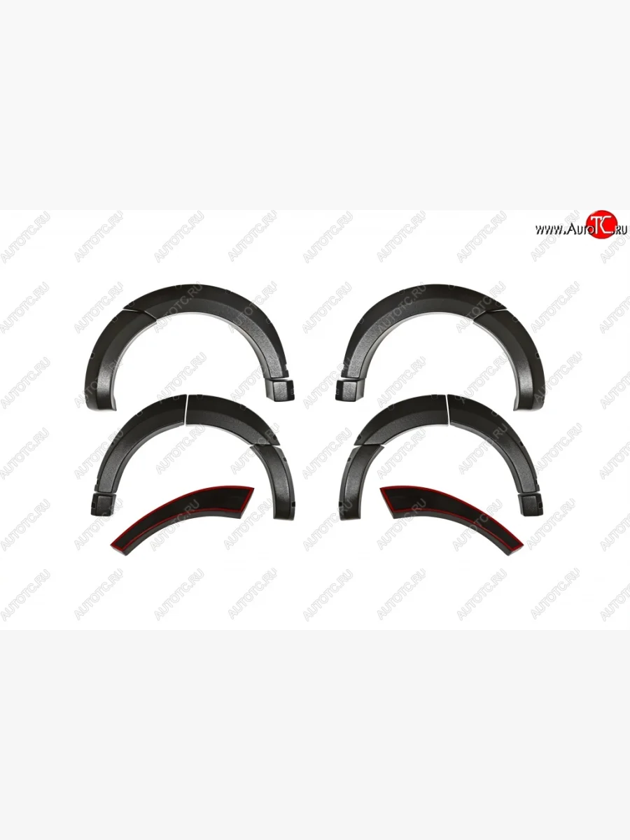 Расширители колесных арок RA (комплект) Great Wall Hover H5 (2010-2017) (Поверхность глянец (под окраску))  с доставкой в г. Керчь