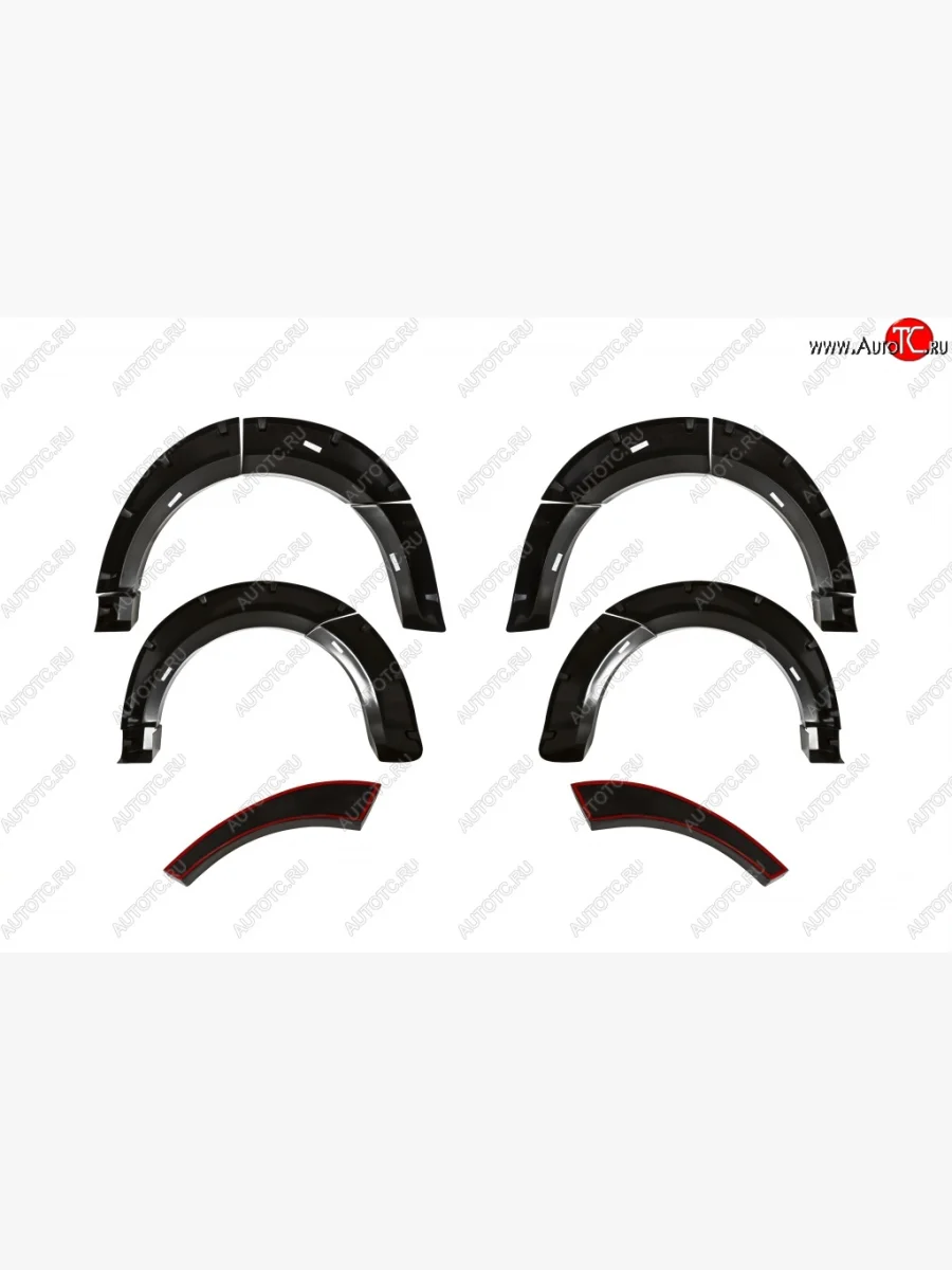 Расширители колесных арок RA (комплект) Great Wall Hover H5 (2010-2017) (Поверхность шагрень)  с доставкой в г. Керчь