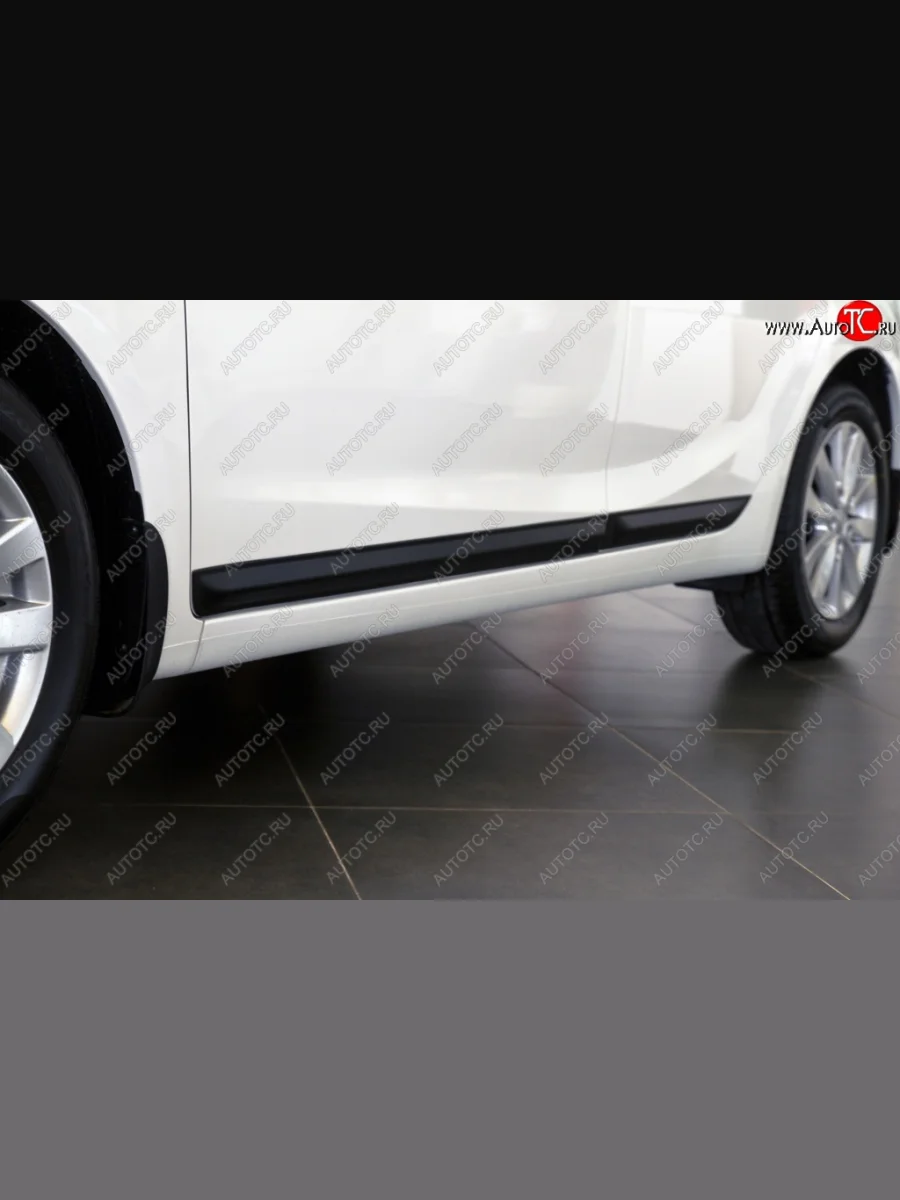 Молдинги RA (узкие, комплект 4 шт.) KIA Cerato 3 YD рестайлинг седан (2016-2019) (Поверхность глянец (под окраску), Неокрашенные)  в Керчи Республика Крым