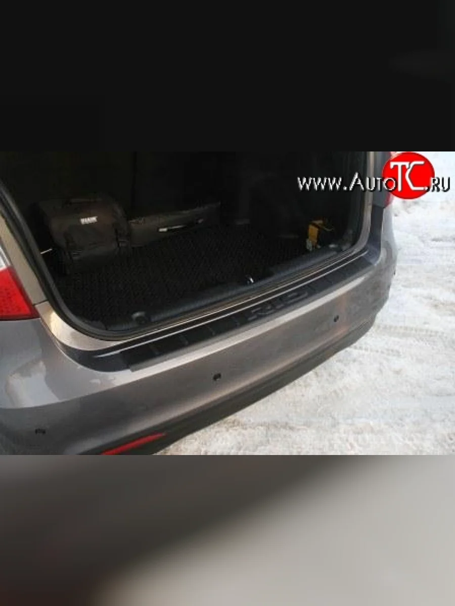 Накладка на задний бампер RA KIA Rio 3 QB дорестайлинг седан (2011-2015)  в Перми Пермском крае