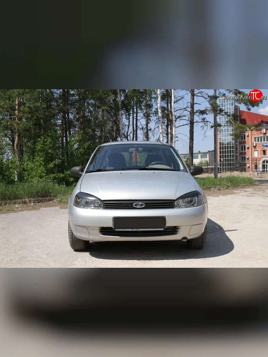 Реснички RA на фары Лада ВАЗ Калина 1118 седан (2004-2013) (Неокрашенные)  в Перми Пермском крае