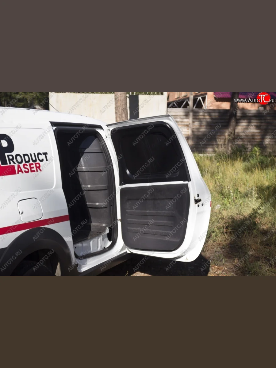 Внутренняя обшивка боковых дверей (фургон) RA (2 шт.) Лада ВАЗ Ларгус дорестайлинг R90 (2012-2021) (Со скотчем 3М)  с доставкой в г. Керчь