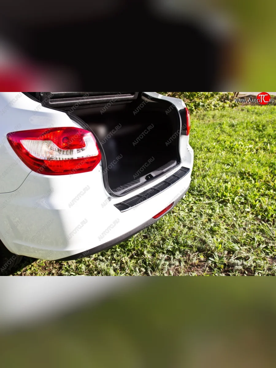 Защитная накладка на задний бампер RA  Лада ВАЗ  Гранта  1 2191, Гранта FL  2191  в Самаре Самарской области