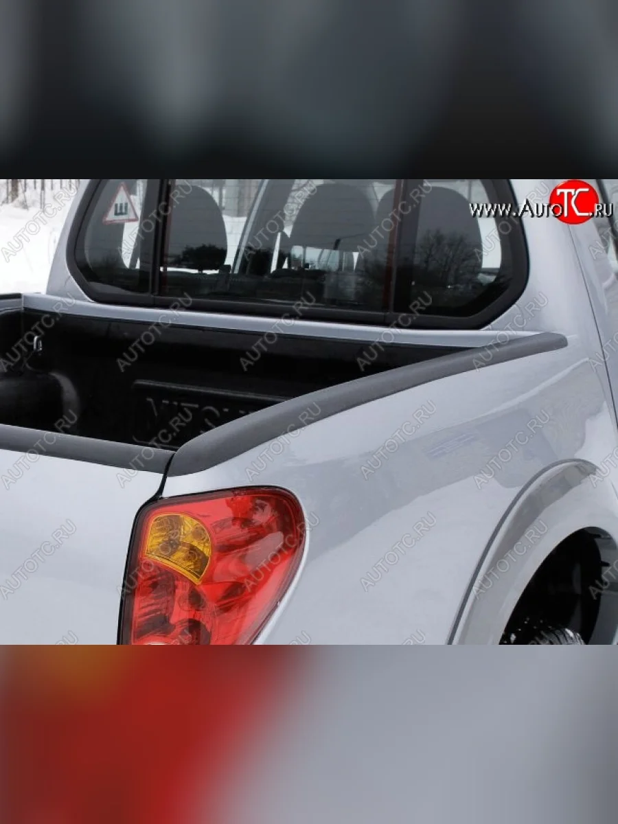 Накладки на борта кузова автомобиля RA  Mitsubishi L200 (2006-2022) 4, 5 KK,KL (Боковые борта)  в Перми Пермском крае